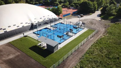 Outdoor Padel Court bei DJK Augsburg Lechhausen 1920 e.V. in Augsburg